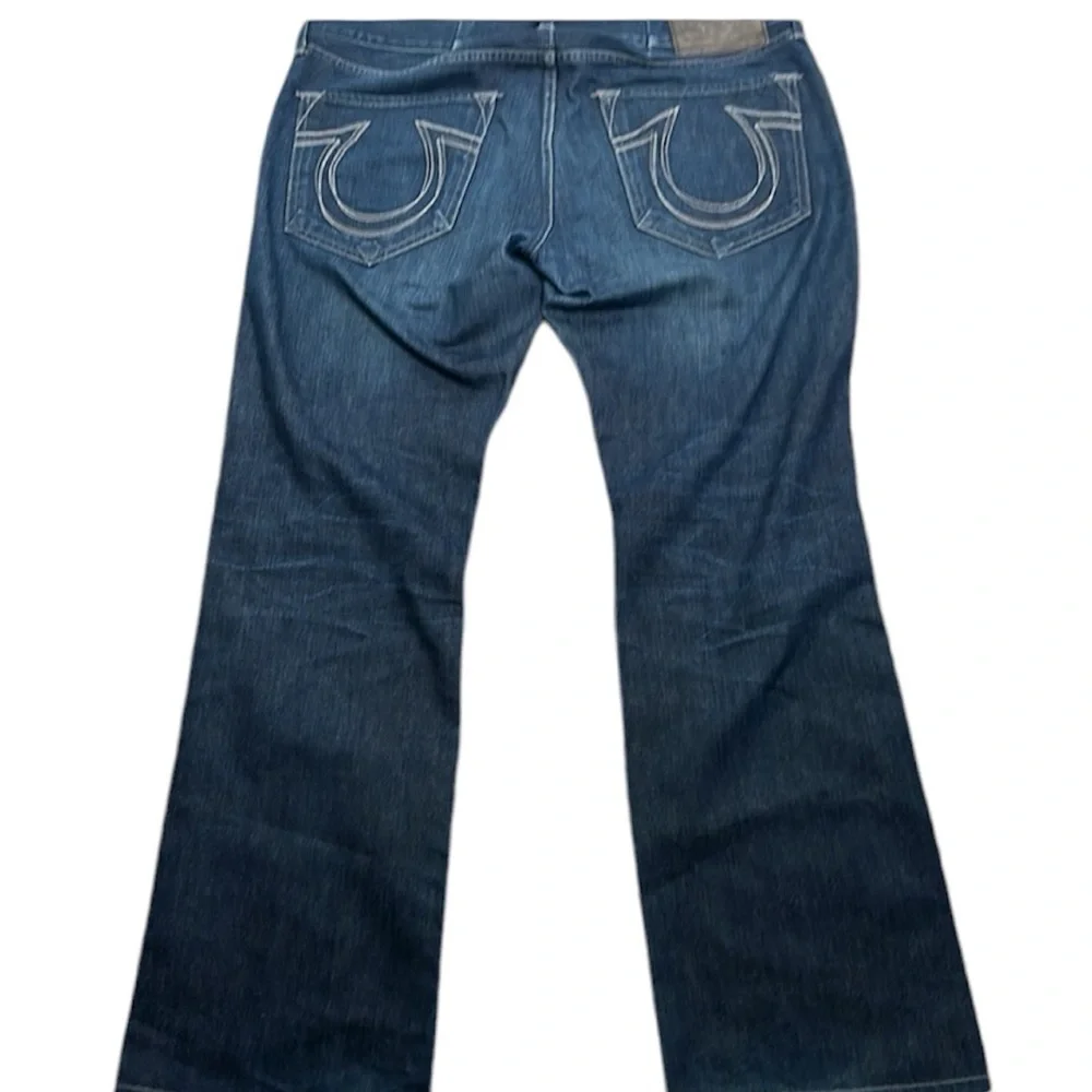 True religion blue jeans size 38